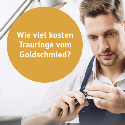 Wie viel kosten Trauringe vom Goldschmied?